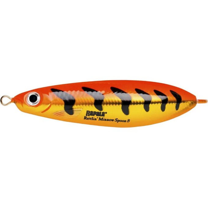 Блесна-незацепляйка с шумовой камерой RAPALA Rattlin RMSR08-GFRT